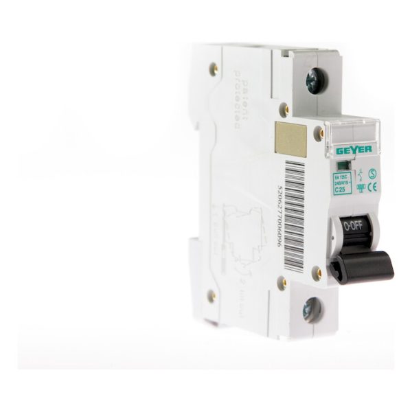 Αυτόματη ασφάλεια Geyer 25A C 1P EA125C - Image 3