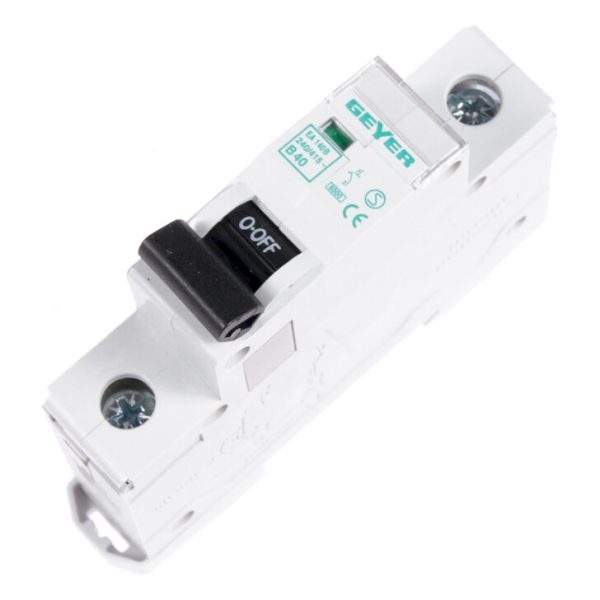 Geyer Αυτόματη ασφάλεια 1P B 40A 6kA EA140B - Image 2