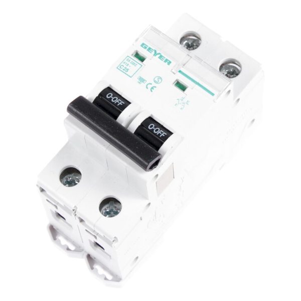 Geyer Αυτόματη ασφάλεια 2P C 25A 6kA EA225C - Image 3