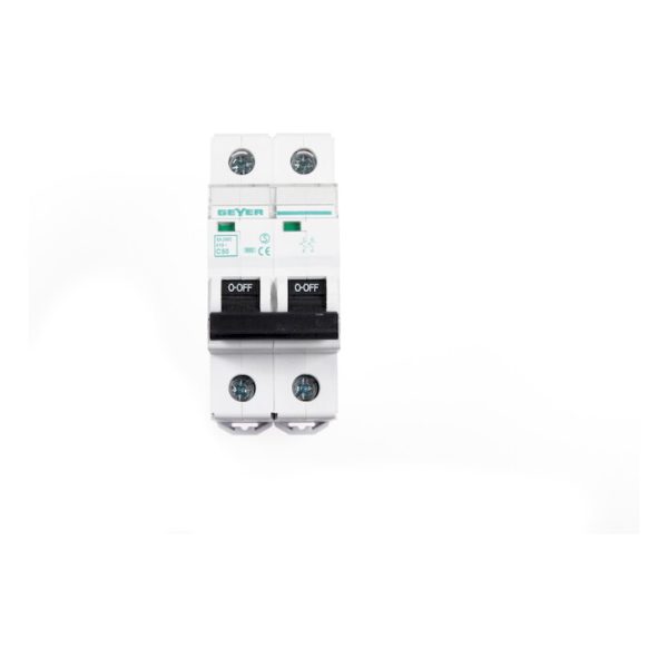 Geyer Αυτόματη ασφάλεια 2P C 50A 6kA EA250C - Image 2
