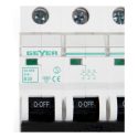 Geyer Αυτόματη ασφάλεια 3P B 25A 6kA EA325B