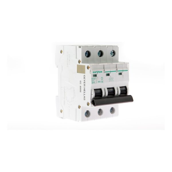 Geyer ασφάλεια αυτόματη 40Α 3P EA340B - Image 3