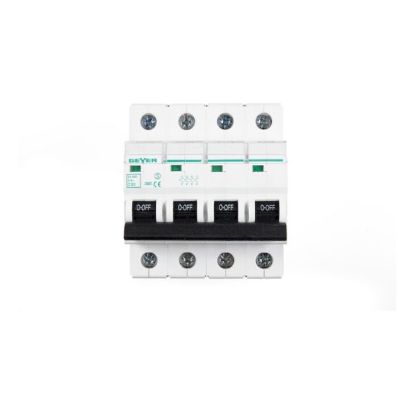 Geyer ασφάλεια αυτόματη 50Α 4P EA450C καμπύλη C - Image 3