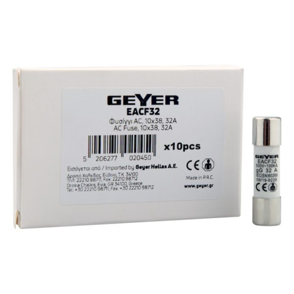 Geyer Ασφάλεια AC10x38 32Α EACF32