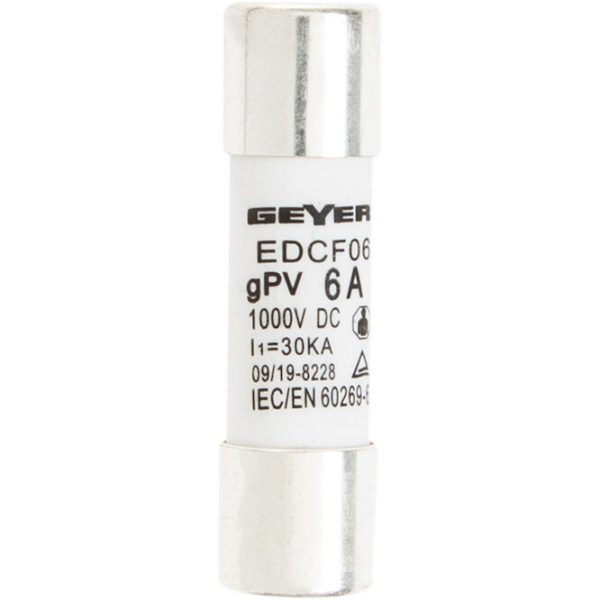 Geyer Ασφάλεια DC10x38 6Α EDCF06