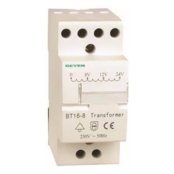 Geyer Μετασxηματιστής ράγας 8/12/24V AC EK002