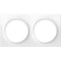 FIBARO Διπλό πλαίσιο (Λευκό) – Σειρά Walli FG-Wx-PP-0003