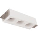 Geyer Γύψινο spot 3xGU10 200x80mm FG20080R
