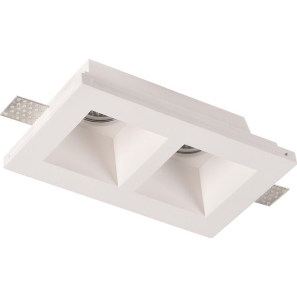 Geyer Γύψινο spot 2xGU10 215x215mm FG215125R2 - Image 2
