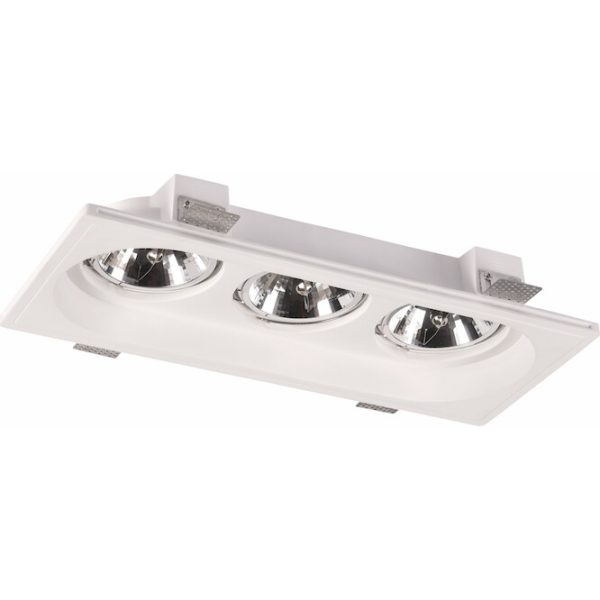 Geyer Γύψινο spot 3xAR111 460x190mm FG460190R