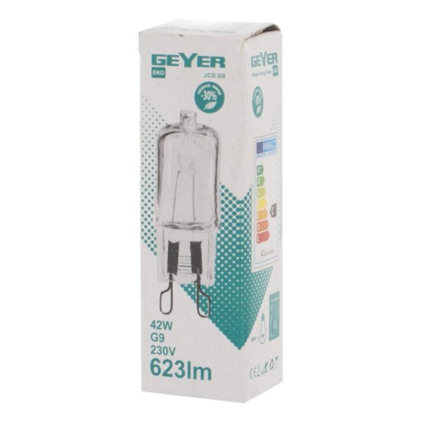Geyer λαμπτήρας Αλογόνου G9 42W FG942