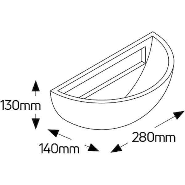 Geyer απλίκα γύψινη 1* Ε14 FGA280140U - Image 2
