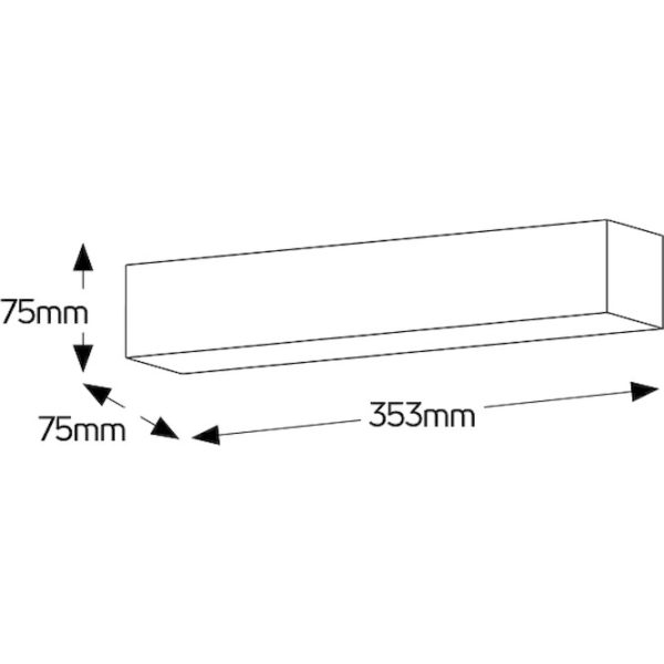 Geyer απλίκα γύψινη Recta 2*G9 FGA35375U - Image 2