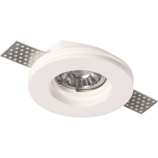Geyer Γύψινο spot GU10 Φ100mm FGC100R