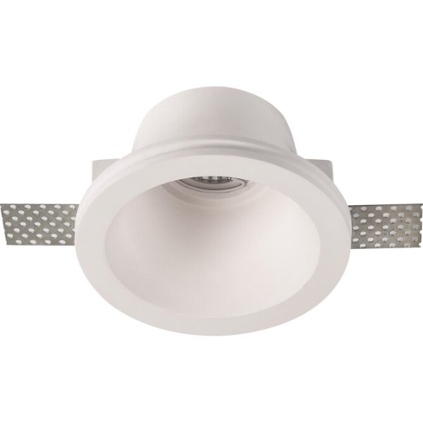 Geyer Γύψινο χωνευτό spot GU10 Φ130mm GC130R - Image 2