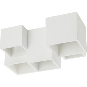 Geyer Γύψινο spot επίτοιχο 5xGU10 FGS370150SM