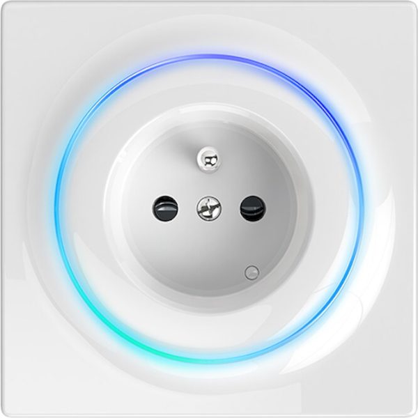 FIBARO Χωνευτή πρίζα σούκο Σειρά Walli Λευκή Z-WAVE & Z-WAVE+ FGWOF-011 - Image 2