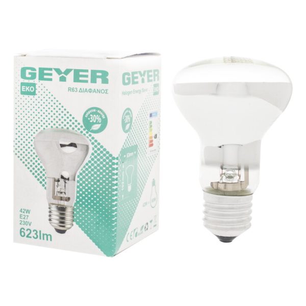 Geyer λαμπτήρας Αλογόνου R63 42W E27 FK2742 - Image 3