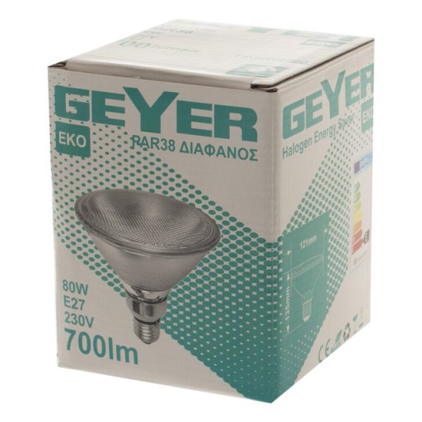 Geyer λαμπτήρας ECO PAR38 E27 80W FP38W2780 - Image 2