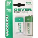Geyer Μπαταρία αλκαλική 9V/6LR61 1τμχ/ Blister GB.6LR61