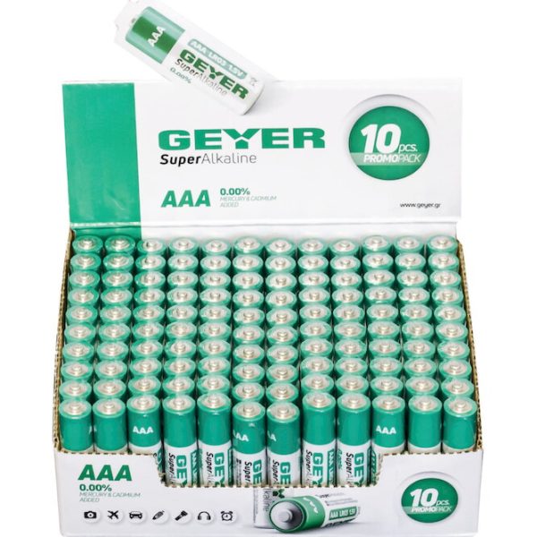 Geyer Μπαταρίες Αλκαλικές Promo Pack 5+5 ΑΑΑ 1.5V LR03 BL10 GB.LR0310