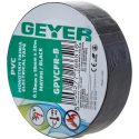 Geyer Μονωτική ταινία PVC 0.13mmx19mmx20m μαύρη GPVCFR-B