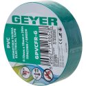 Geyer Μονωτική ταινία PVC 0.13mmx19mmx20m πράσινη GPVCFR-G