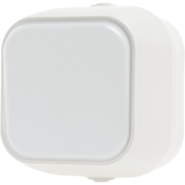 Geyer Διακόπτης απλός εξωτερικός λευκός IP54 H2-B110M-W