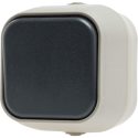 Geyer Διακόπτης απλός εξωτερικός γκρι IP54 H2-B110M