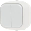 Geyer Διακόπτης K/R εξωτερικός λευκός IP54 H2-B210M-W