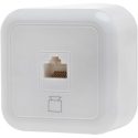 Geyer Πρίζα δικτύου λευκή IP20 H3-A61CP
