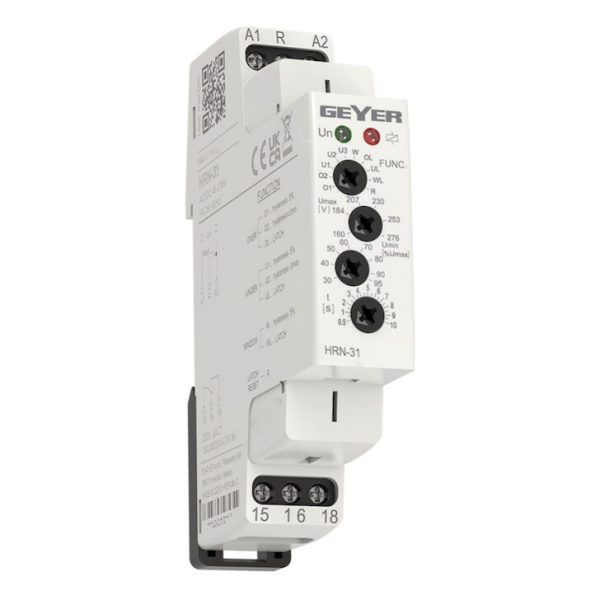Geyer Επιτηρητής τάσης 1Φ 48-276V  HRN-31