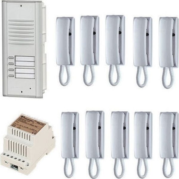Farfrisa kit θυροτηλεφώνου 10 διαμερισμάτων KIT10V