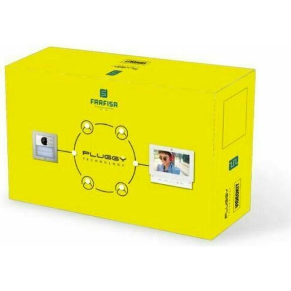 Farfrisa kit pluggy μπουτονιέρα ALBA με μόνιτορ SETTE KIT1SEPG