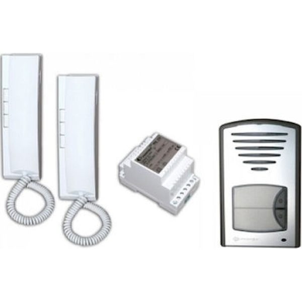 Farfrisa kit 2 διαμερισμάτων εξωτερική μπουτονιέρα  4+1 KIT2CKS