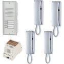 Farfrisa kit θυροτηλεφώνου 4 διαμερισμάτων KIT4V