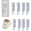 Farfrisa kit θυροτηλεφώνου 8 διαμερισμάτων KIT8V