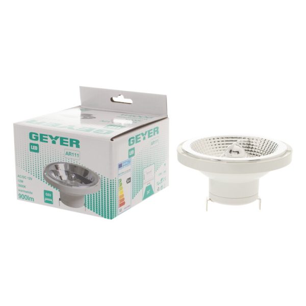 Geyer λαμπτήρας LED AR111 12W G53 3000K 24° 12V AC/DC L111-G53-24W - Image 3