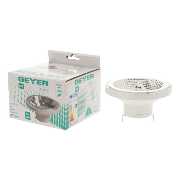 Geyer λαμπτήρας LED AR111 12W G53 4000K 45° 12V AC/DC L111-G53-45C - Image 3