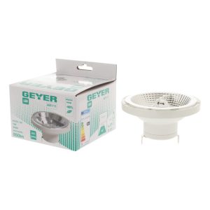 Geyer λαμπτήρας LED AR111 12W G53 3000K 45° 12V AC/DC L111-G53-45W