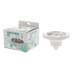 Geyer λαμπτήρας LED AR111 12W GU10 3000K 24° dim L111-GU10-24WD
