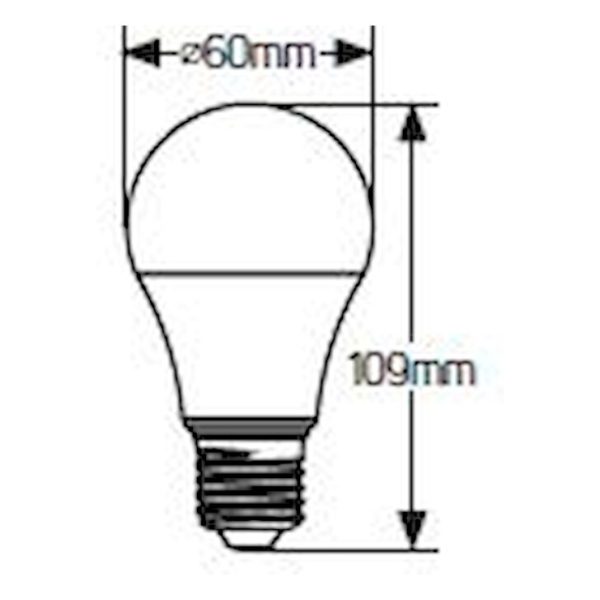 Geyer λαμπτήρας LED Κλασική 11W E27 4000K  LACE2711E - Image 3