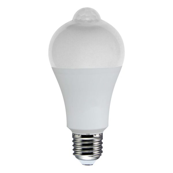 Geyer λαμπτήρας LED Κλασική 11W E27 4000K με αισθητήρα κίνησης LACE2711MS