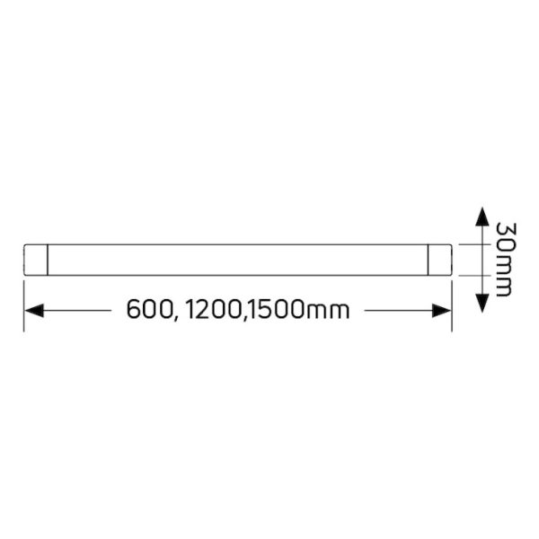 Geyer T8 Φωτιστικό LED 20W 4000K 1.2m LBT8-1.2 - Image 3