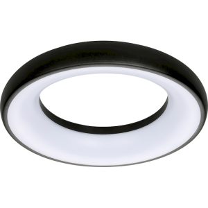 Geyer Φωτιστικό LED οροφής επίτοιχο 25W 3000K μαύρο LCBW3025W