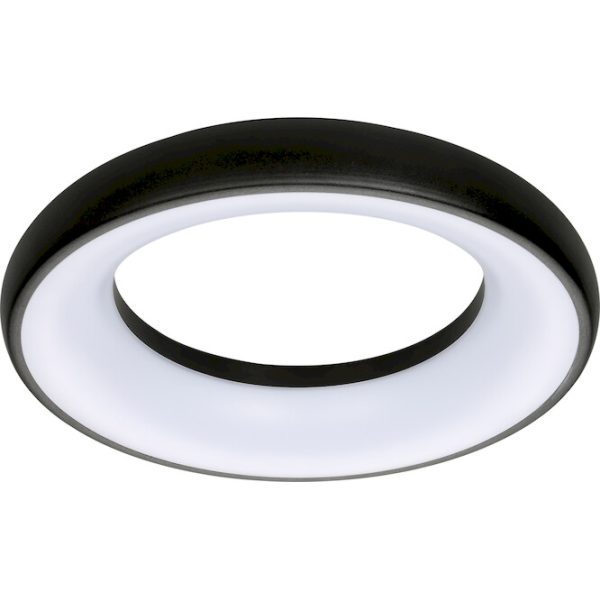 Geyer Φωτιστικό LED οροφής επίτοιχο 35W 3000K μαύρο LCBW4035W