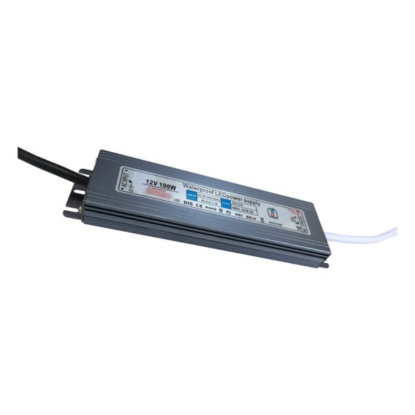 Geyer Τροφοδοτικό 100W 12V DC IP67 LD1210067