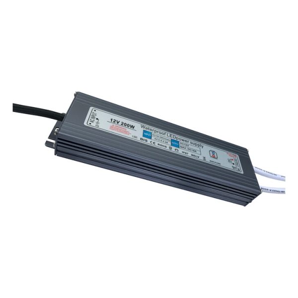Geyer Τροφοδοτικό 200W 12V DC IP67 LD1220067