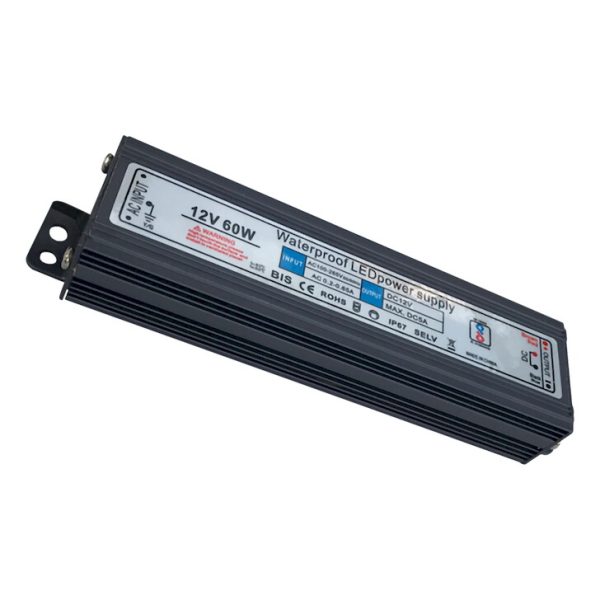Geyer Τροφοδοτικό 60W 12V DC IP67 LD126067