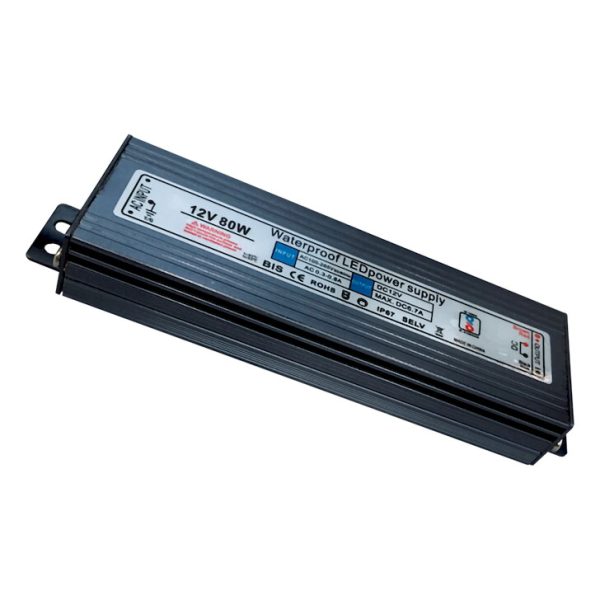 Geyer Τροφοδοτικό 80W 12V DC IP67 LD128067